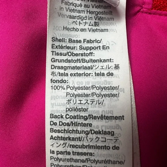 J. Crew Red Puffer Jacket with Pink Lining - Picture 6 of 6